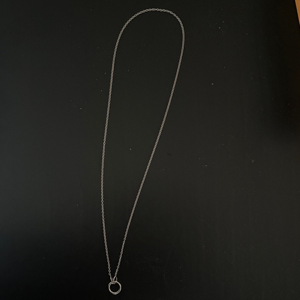 Baby Gold 14k White Gold Necklace - Picture 3 of 5